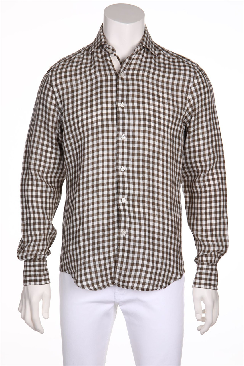 BOGGI Milano - Hemd aus Leinen - S