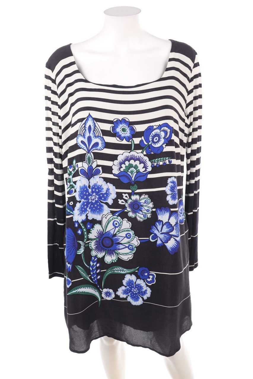 Desigual - Kleid aus Viskose mit floralem Muster - D 44