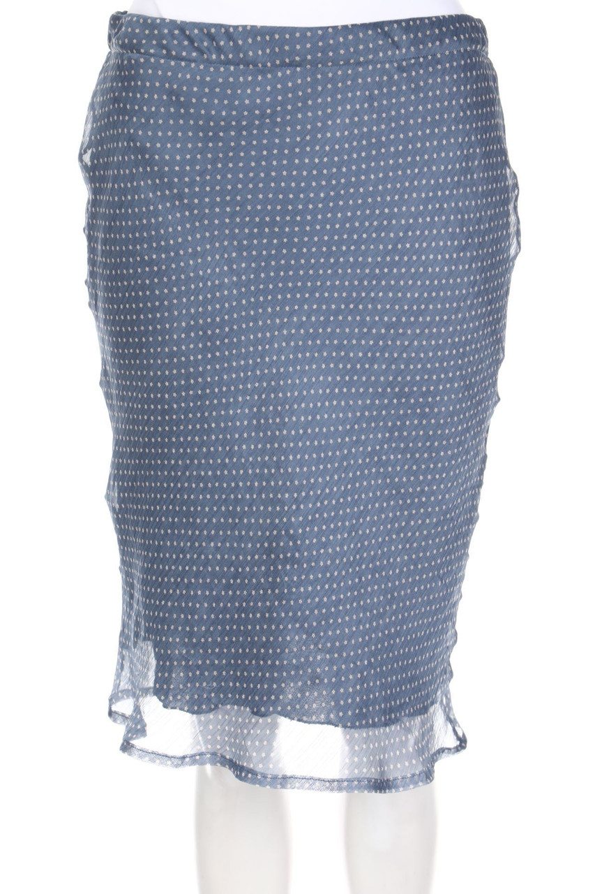 DUNE BY DUNE - Chiffon-Rock mit floralem Muster - D 36