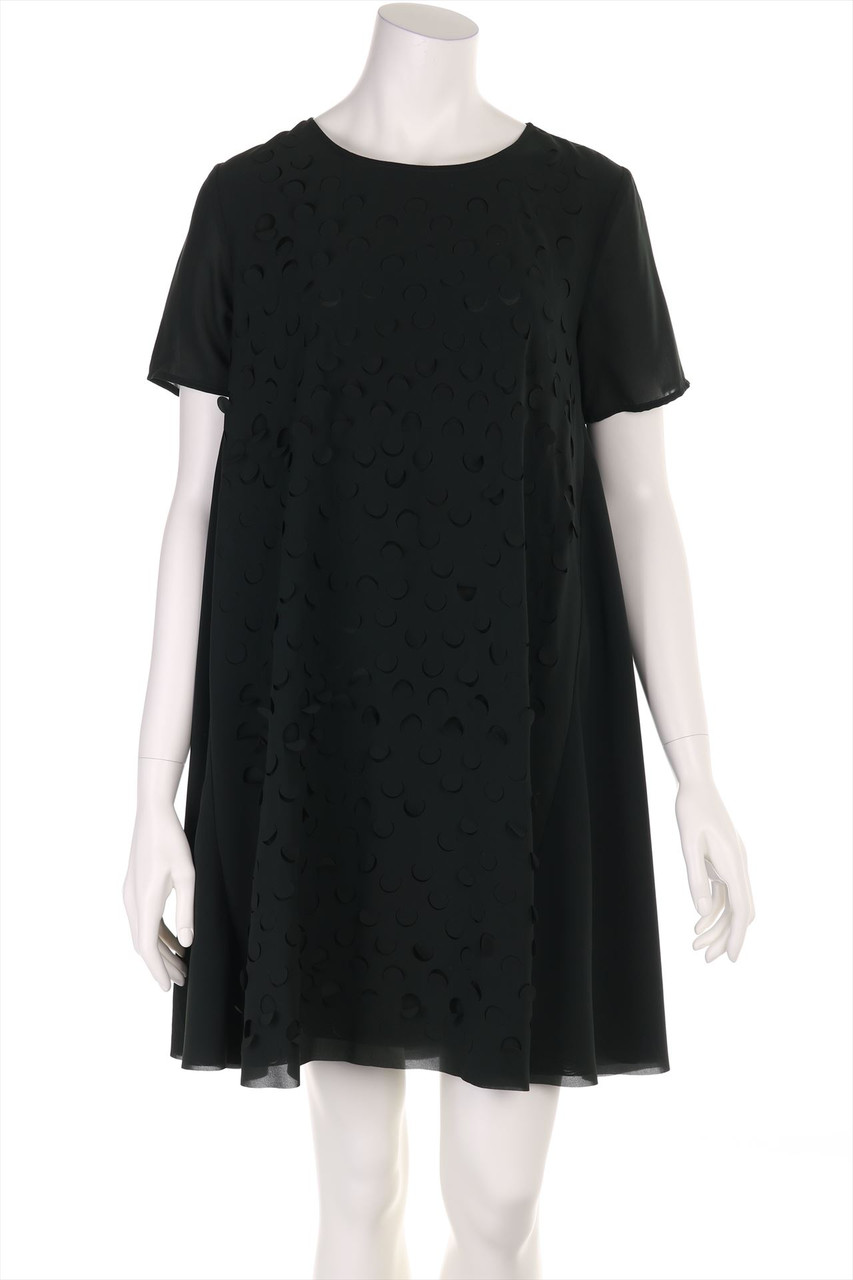 COS - Kurzarm-Kleid in A-Linie - D 38