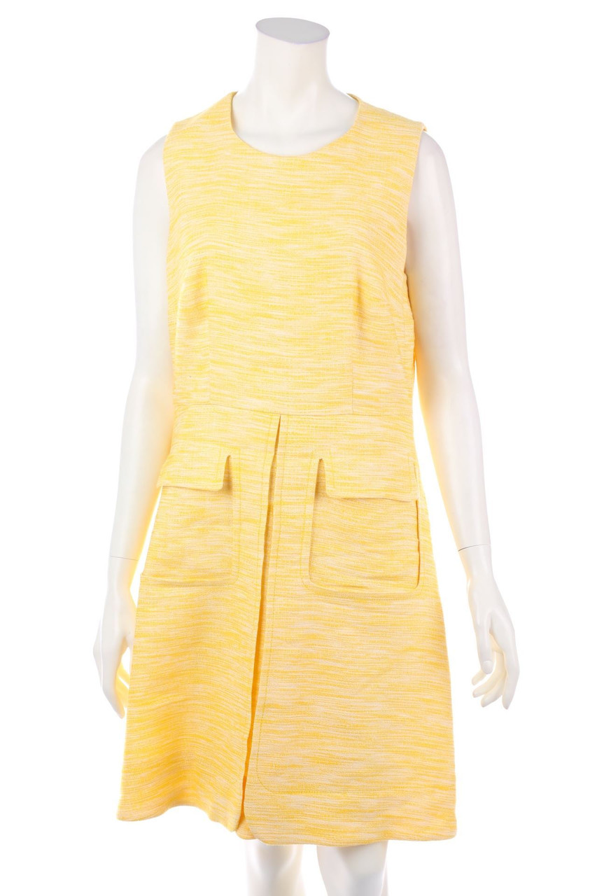 JAEGER LONDON - Etui-Etui-Kleid mit Leinen - D 40