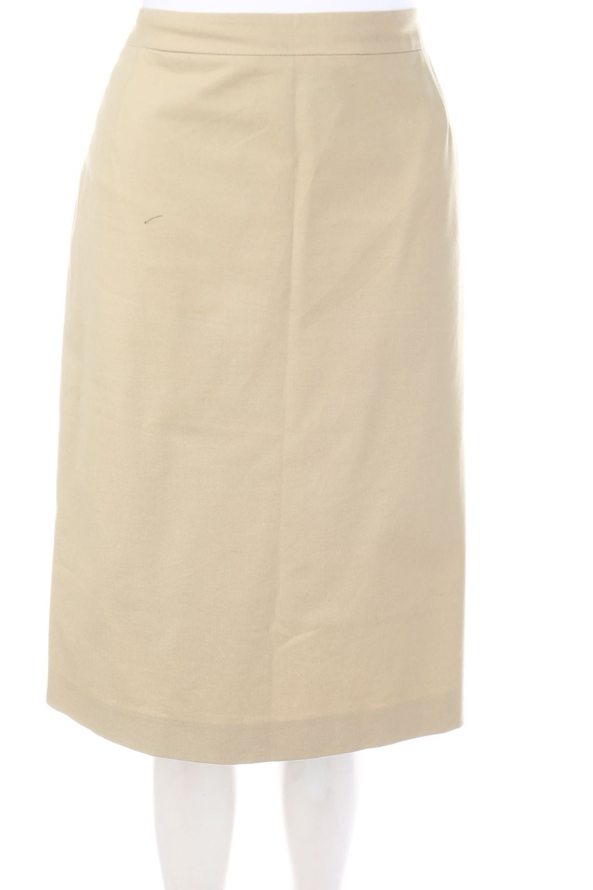 Max Mara WEEKEND - Bleistift-Rock aus Baumwoll-Mix mit Schlitz - D 42