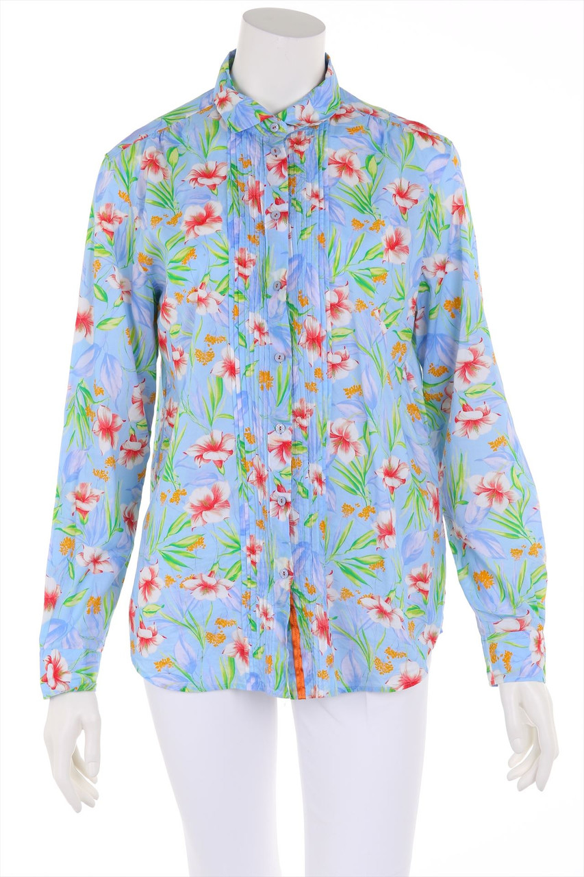 max volmáry - Hemd-Bluse mit Blumen-Print - D 42