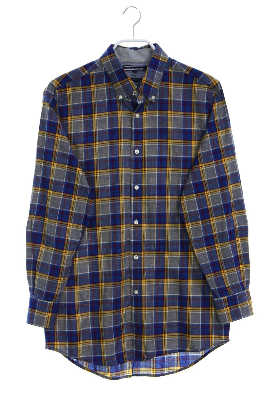 TOMMY HILFIGER - kariertes Hemd aus Baumwolle - M