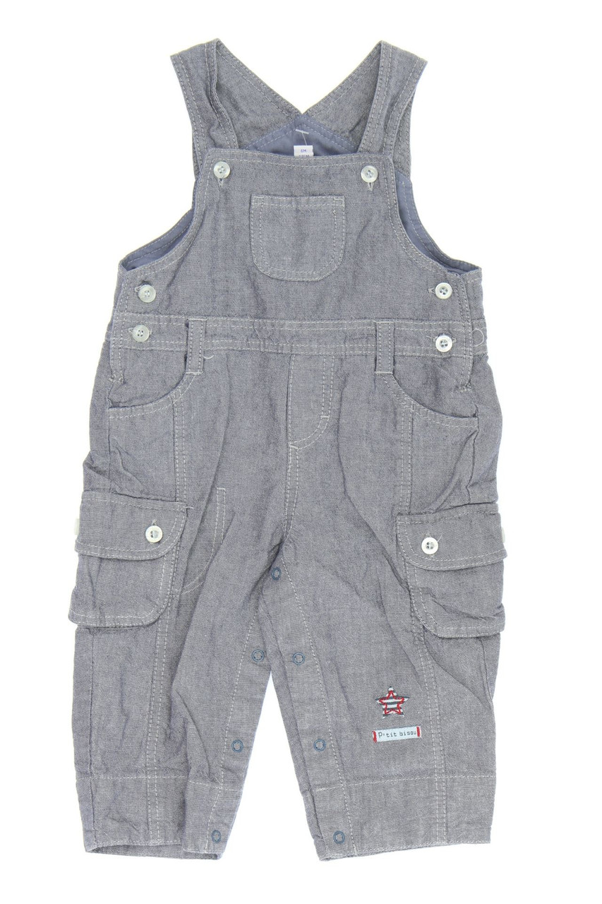 P´tit bisou - Overall aus Baumwolle mit Logo-Applikation - 68