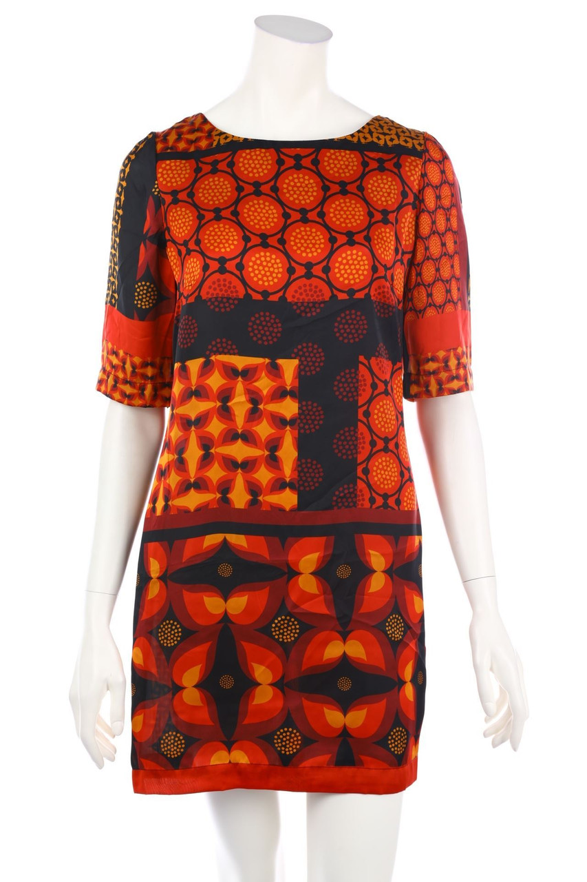 HALLHUBER - Shift-Kleid mit Print - D 34