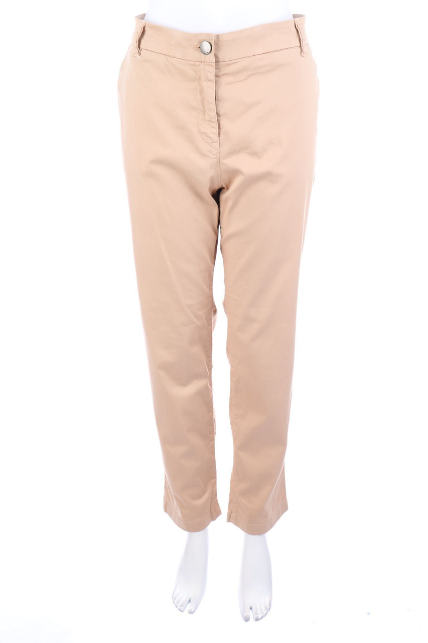 MARC CAIN - Chino-Hose mit Logo-Plakette - D 42