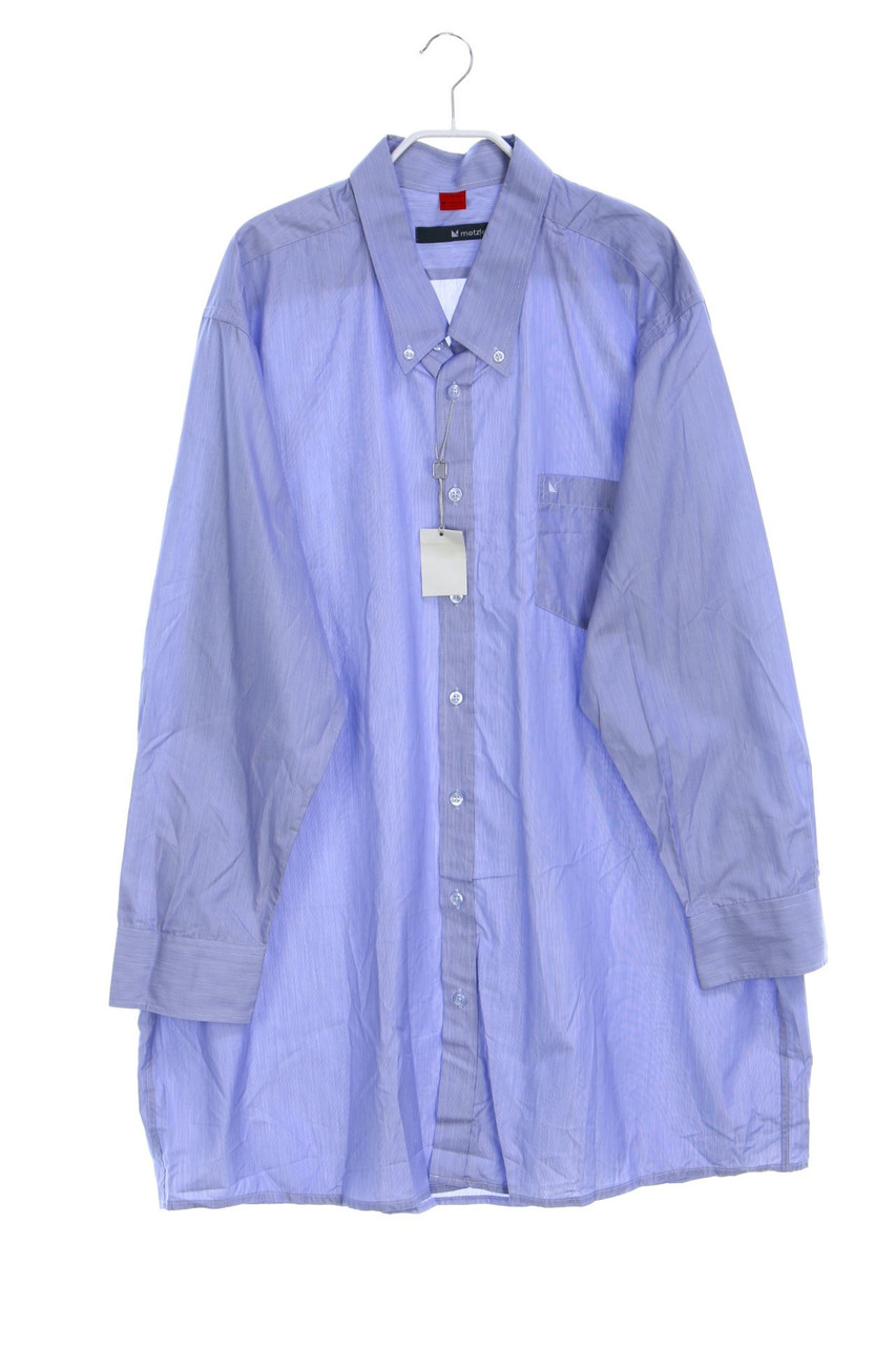 metzler - gestreiftes Button-down-Hemd mit Logo-Stickerei - 64