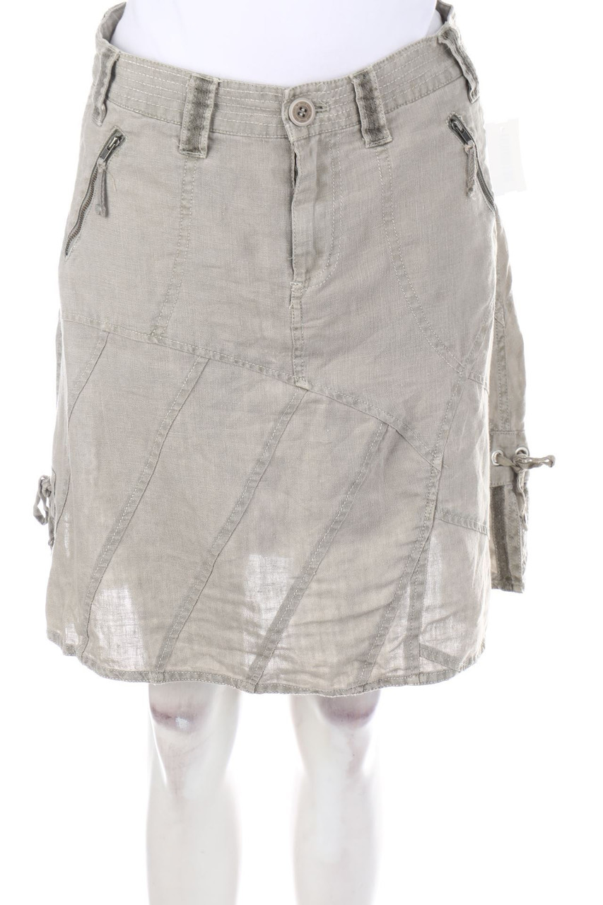 NILE - Garment Dyed-Rock aus Leinen - XS