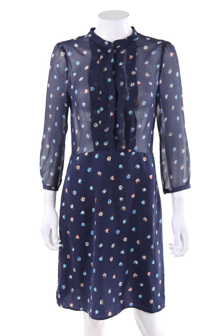 ZARA - Kleid mit Blumen-Print - M