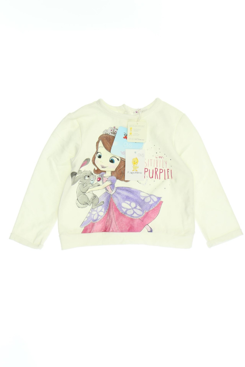 Disney - Baumwoll-Sweatshirt mit Print - 80