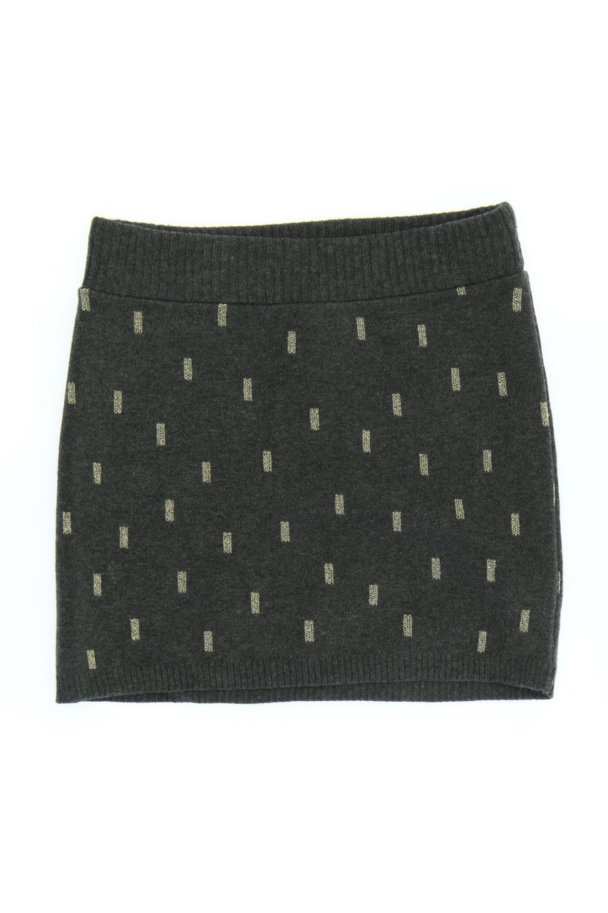 H&M - Strick-Rock mit Metallic-Effekt - 92