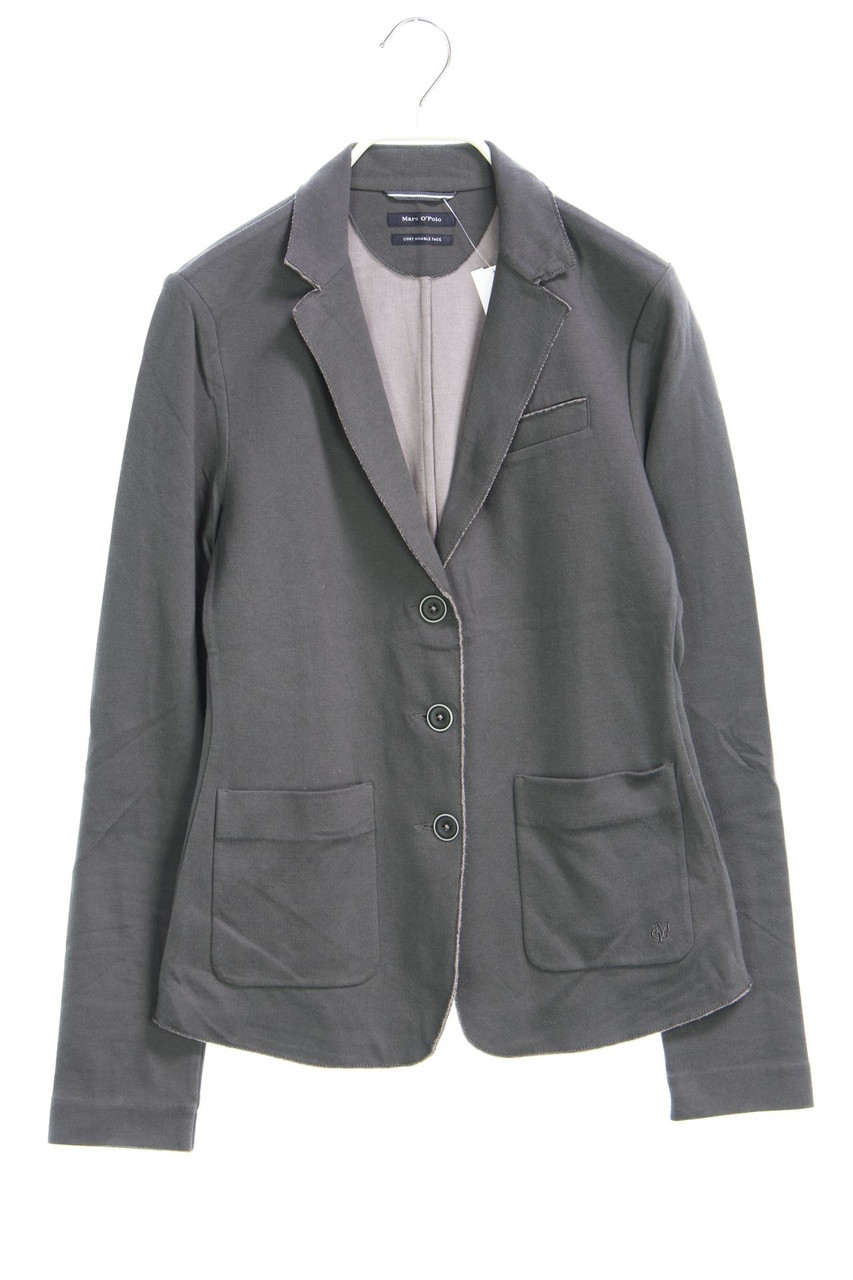 Marc O´Polo - Blazer mit aufgesetzten Taschen mit Logo-Stickerei - S