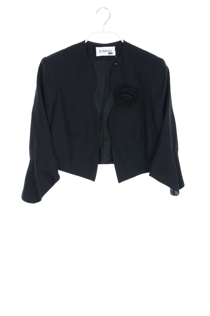 Extenzo PARIS - Kurz-Blazer mit Applikationen - M