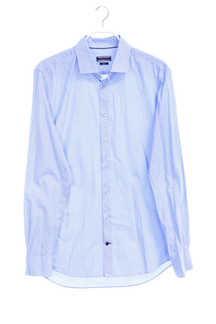 TOMMY HILFIGER - gestreiftes Hemd aus Baumwolle mit Print - 41