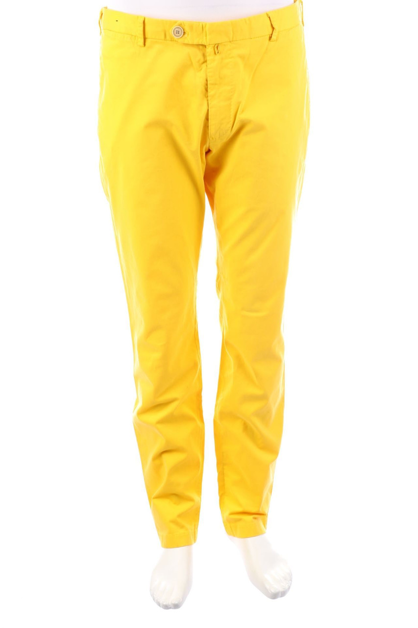 windsor. - Chino-Hose mit Logo-Patch - 50