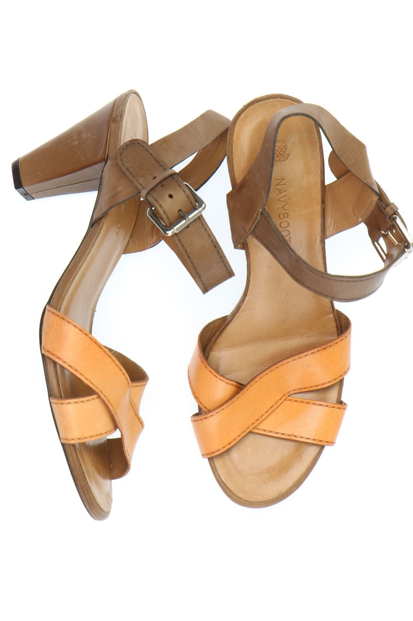 NAVYBOOT - Sandaletten aus echtem Leder