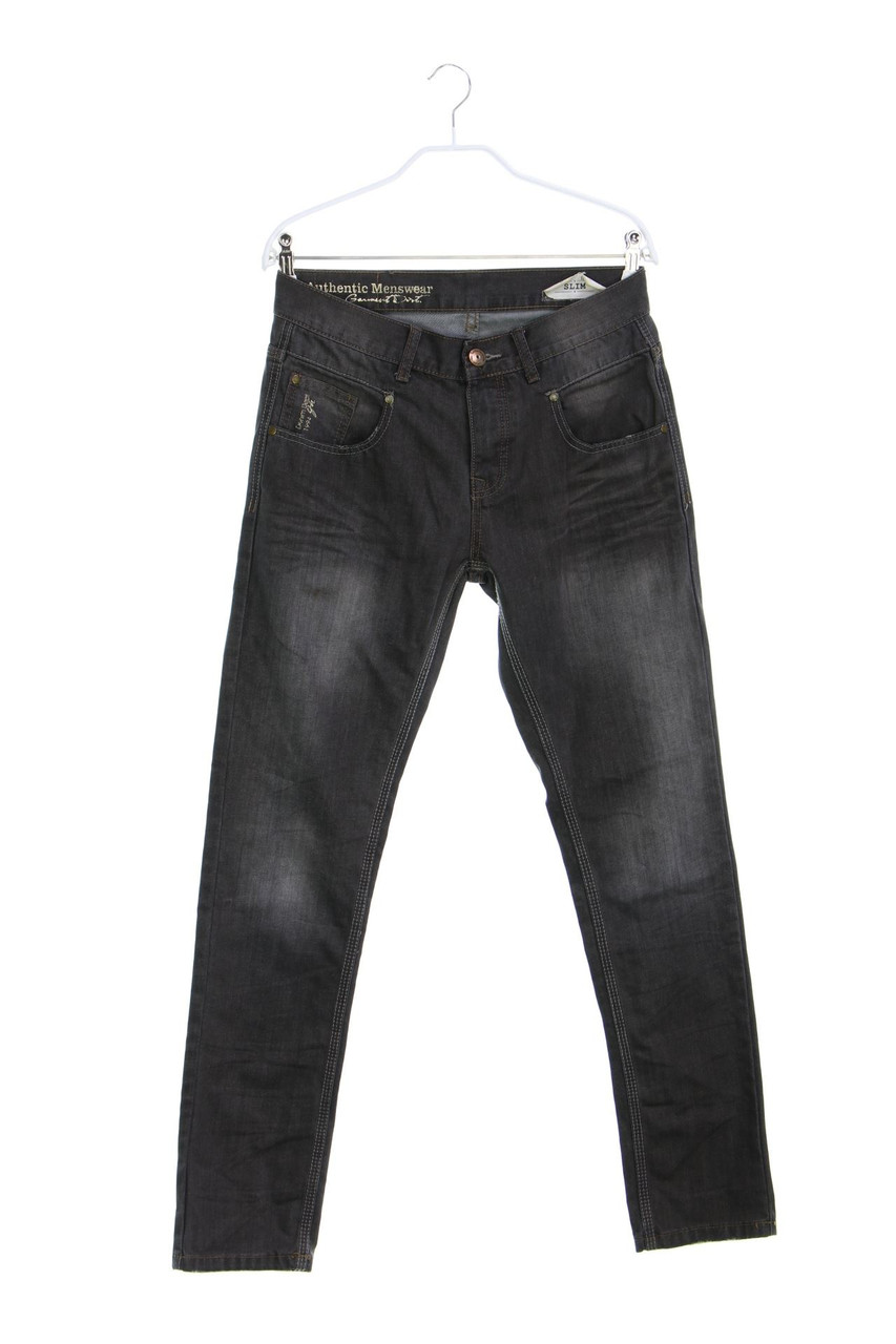 YES OR NO - Slim Jeans im Used Look - W30