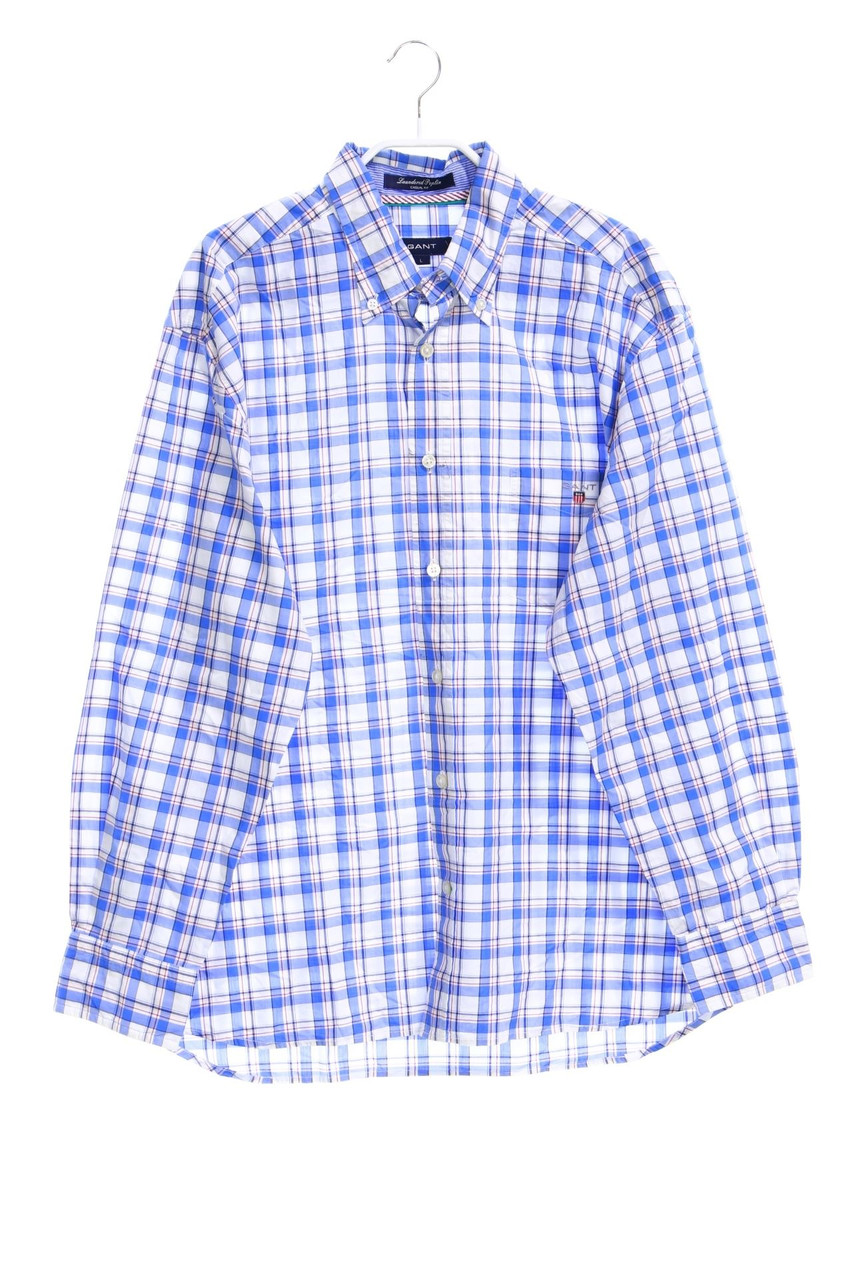 GANT - kariertes Button-down-Hemd mit Logo-Stickerei - L