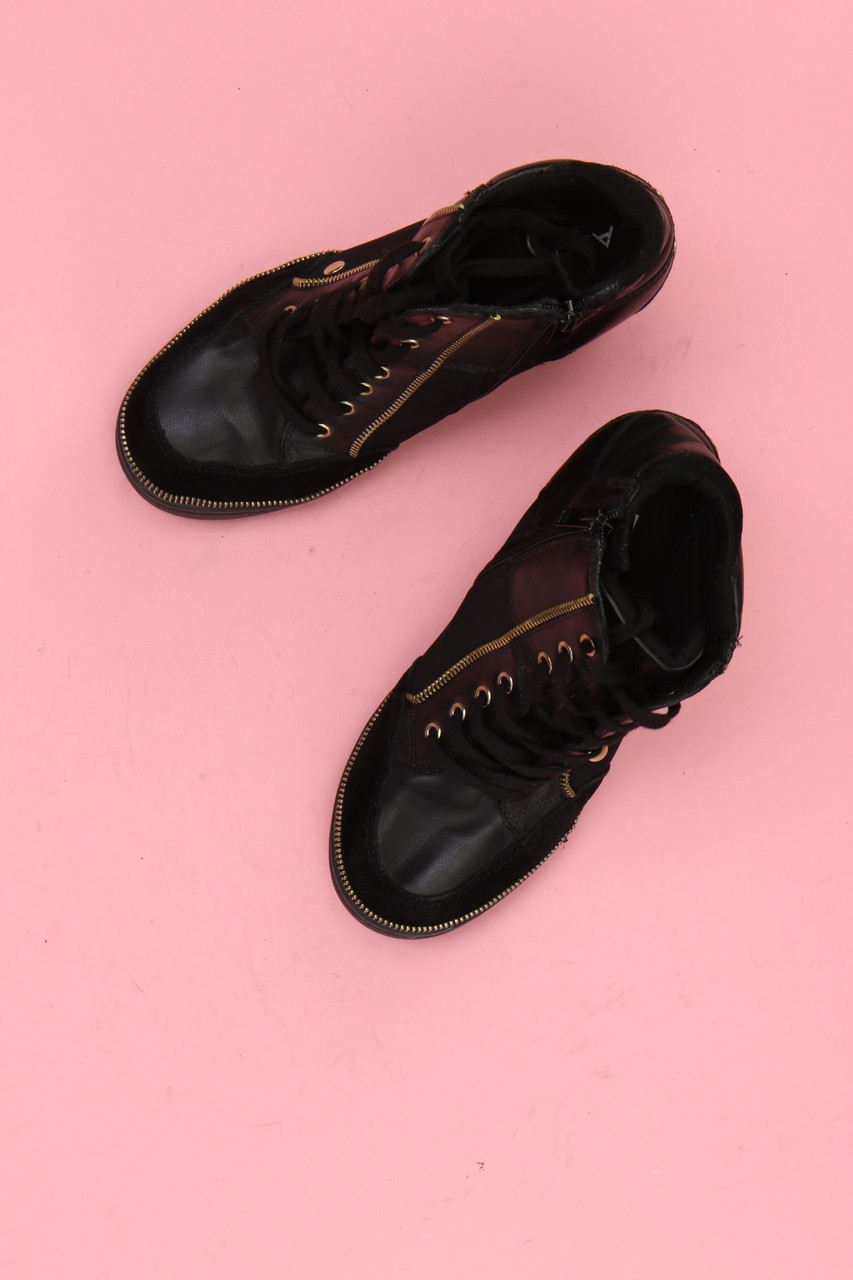 ALDO - Wedge-High-Top Sneakers mit Leder-Details