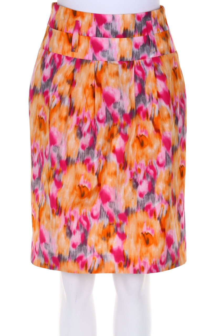 BOSS HUGO BOSS - Rock aus Baumwolle mit floralem Muster - D 36