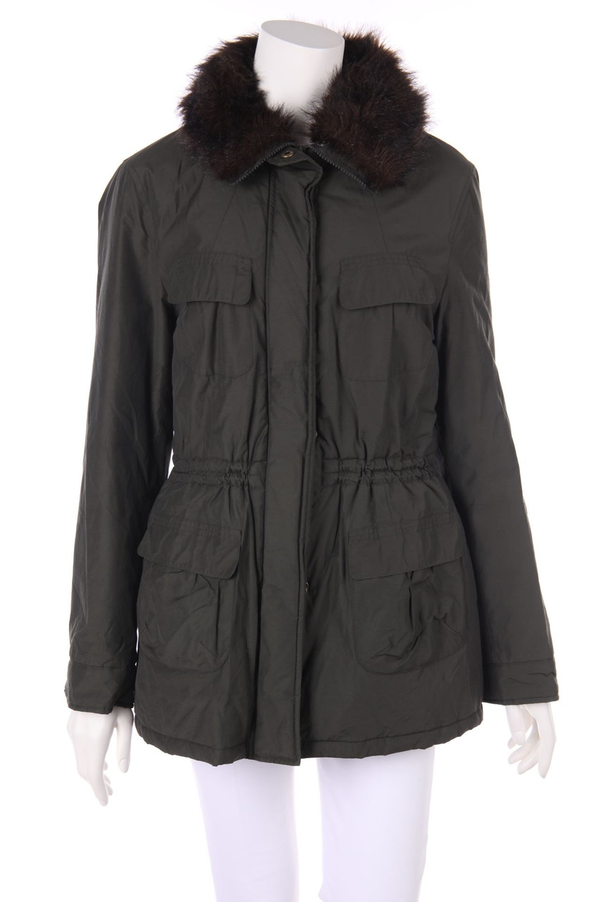 Marc O´Polo - Parka mit Faux Fur-Kragen - D 38