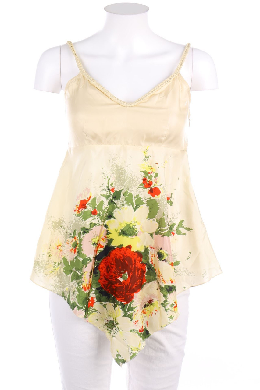 stella forest - Seiden-Top mit Blumen-Print - D 36