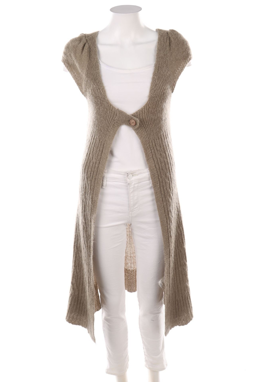 Conbìpel - Long-Cardigan mit Mohair - S