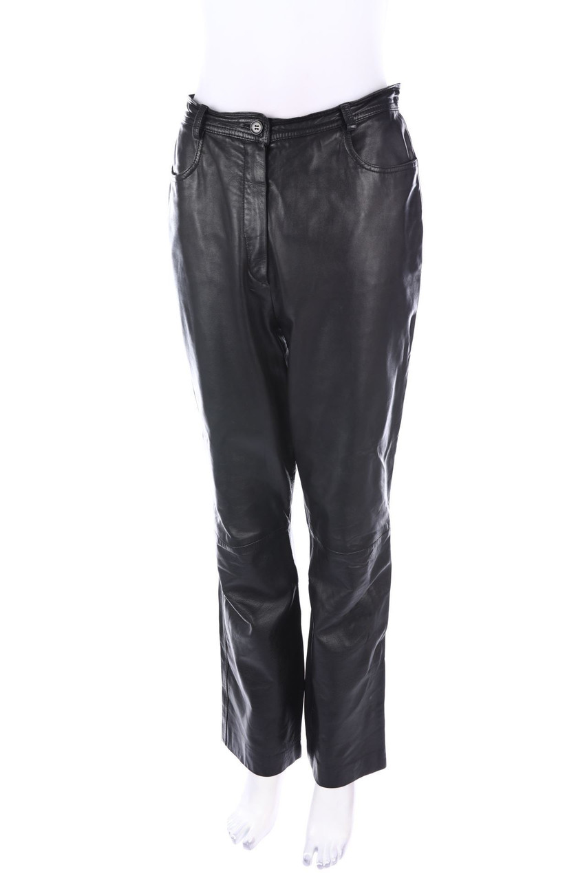 CERRUTI 1881 - Vintage-Echt-Leder-Hose - D 40