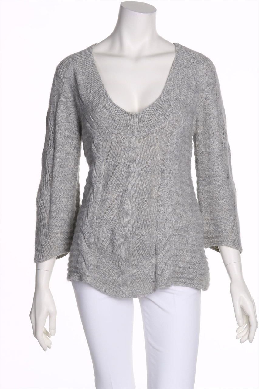 KUNA - Alpaka-Strick-Pullover - M