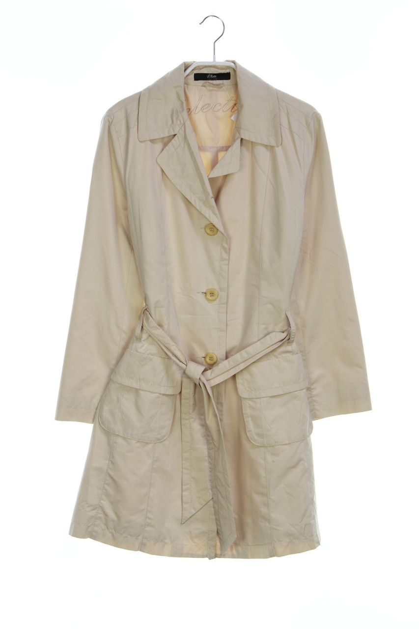 s.Oliver - Trenchcoat mit Gürtel - D 34