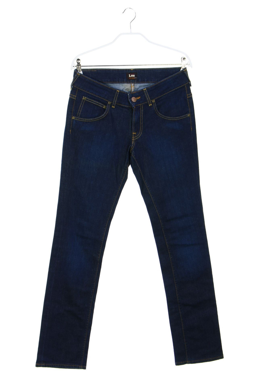 Lee - Jeans im Used Look mit Logo-Badge - W28