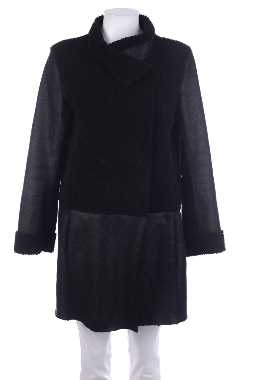 GERARD DAREL - Faux Shearling-Mantel - D 38