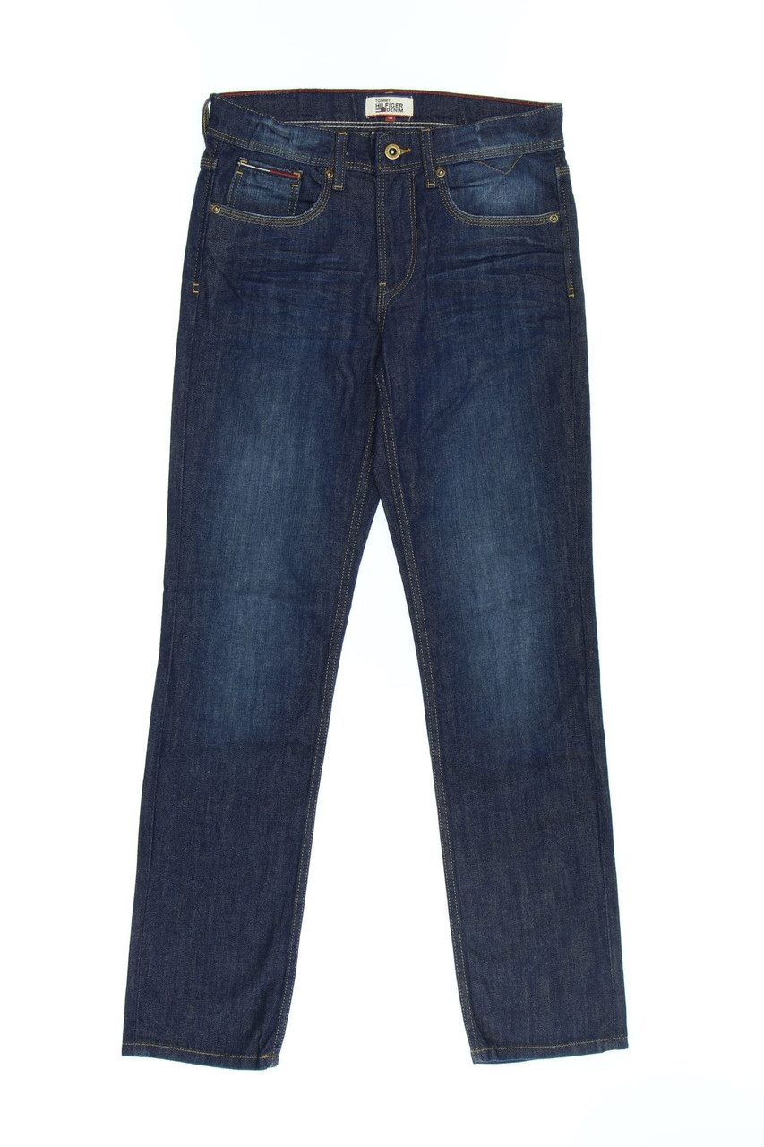 TOMMY HILFIGER DENIM - Denim-Hose im Used Look - 164