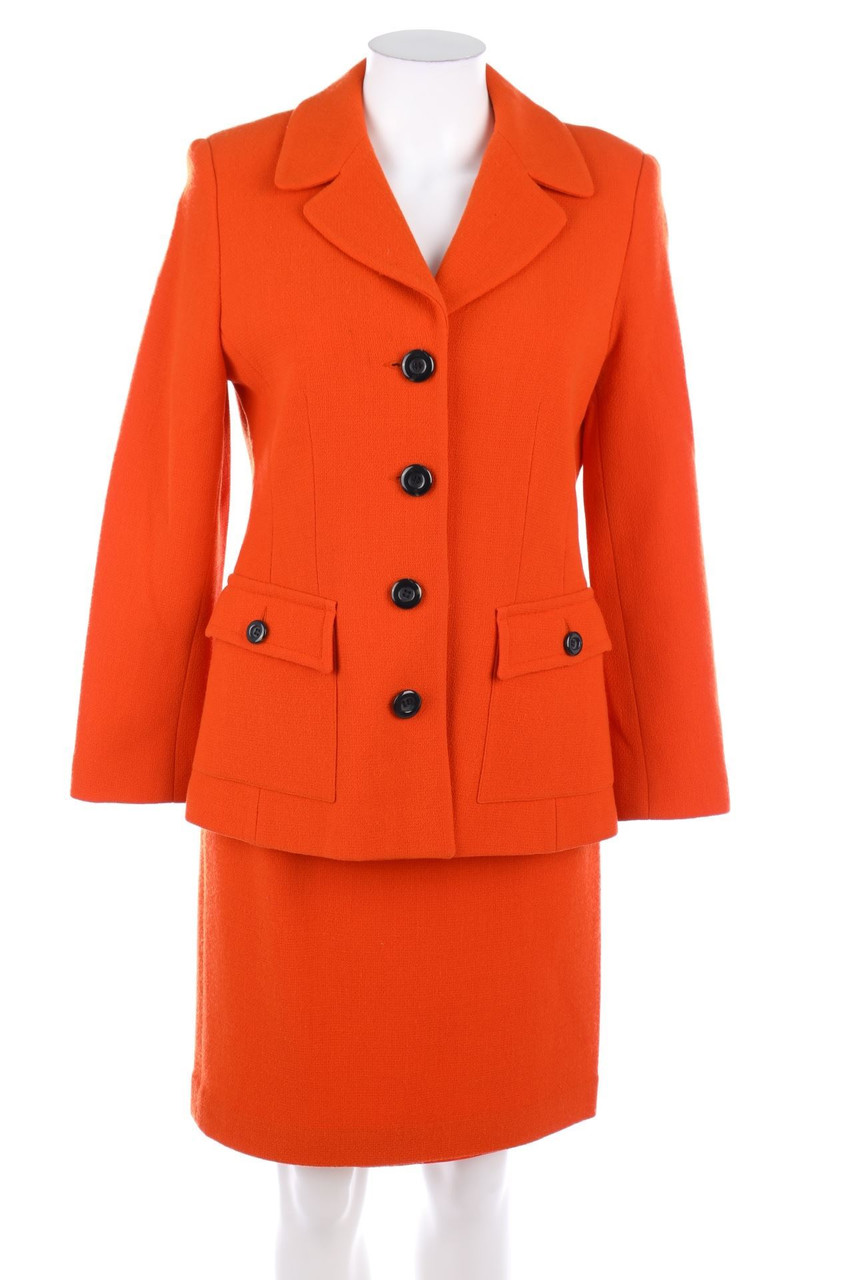 GERARD DAREL - Kostüm aus Wolle mit aufgesetzten Taschen - D 40