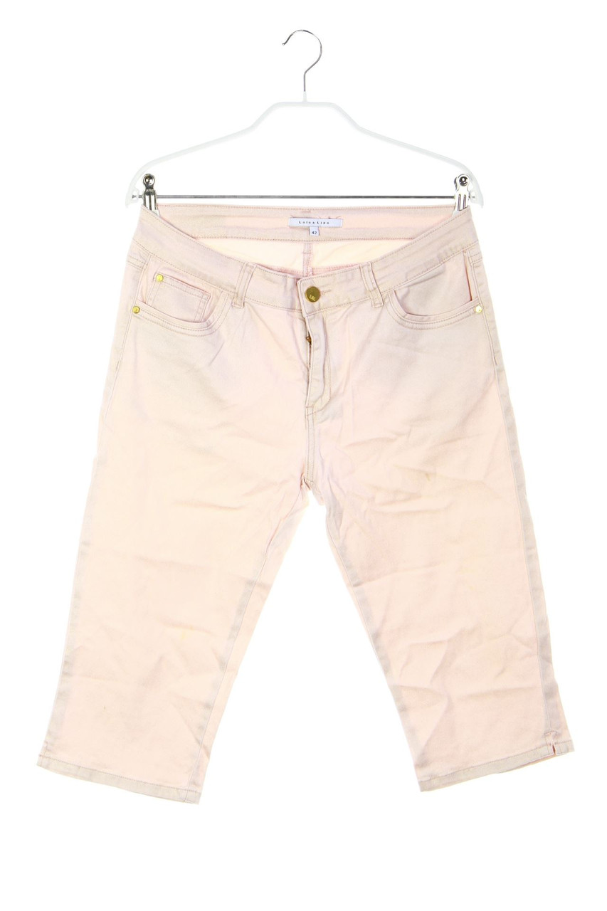 Lola & Liza - Capri-Hose mit Metallic-Effekt - D 42