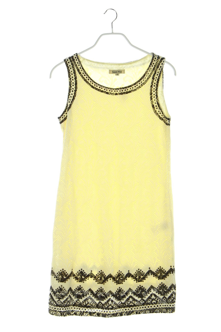 Sweet Miss - Spitzen-Kleid aus Spitze mit Punkten - S