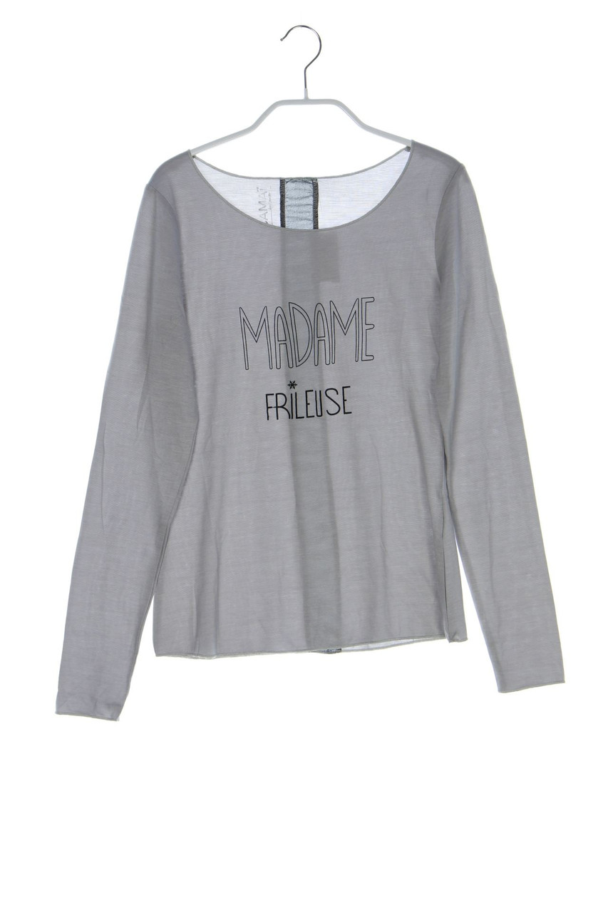 CAMAÏEU - Longsleeve-Shirt mit Print - XS