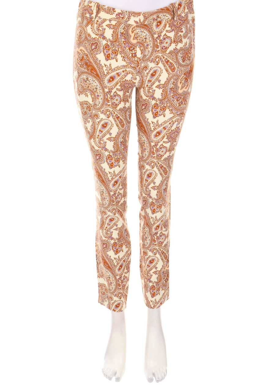 ZARA WOMAN - Hose mit Paisley-Print - S
