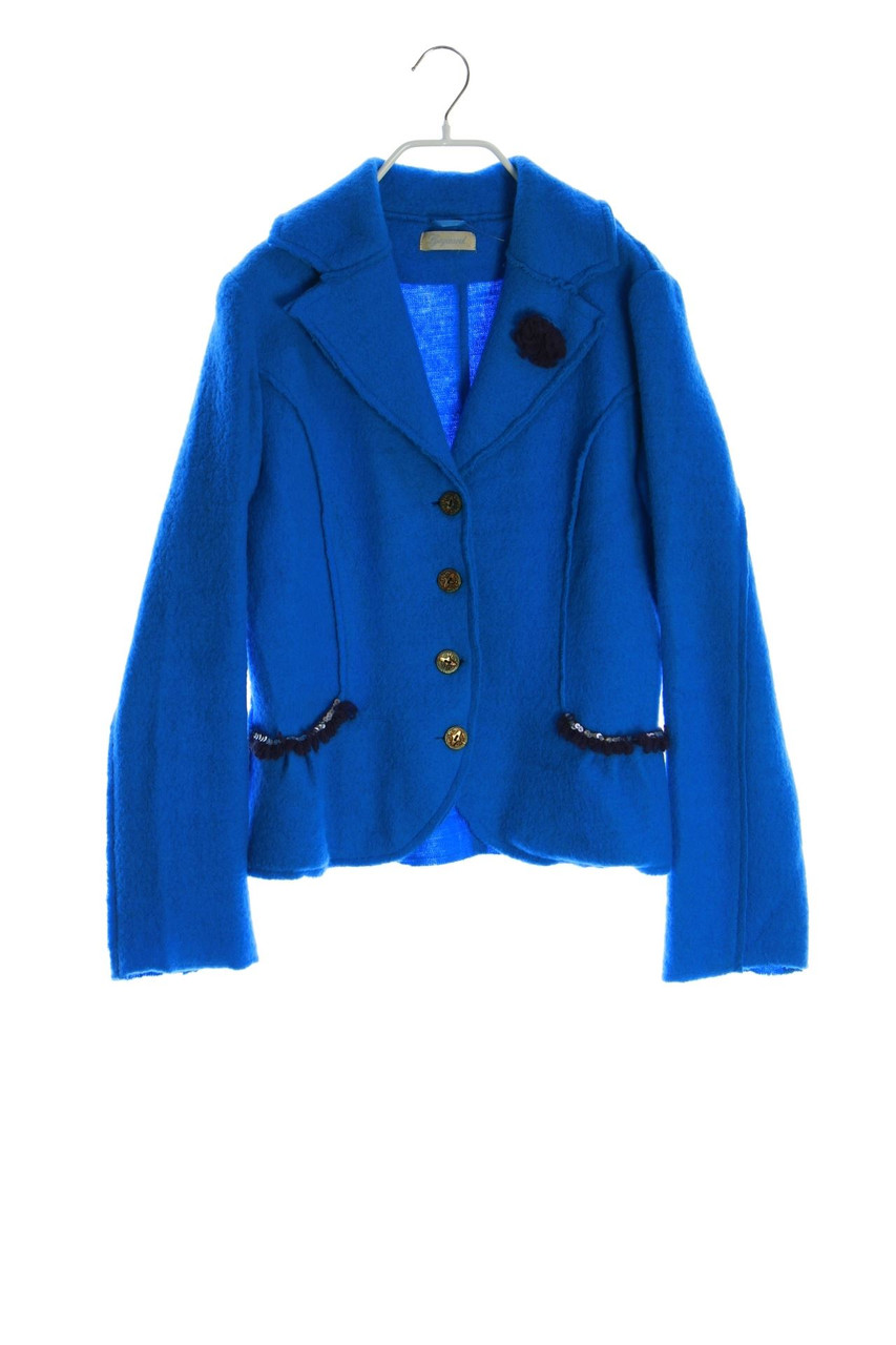 LYSGAARD - Blazer aus Wolle mit Schmuck-Knöpfen - M