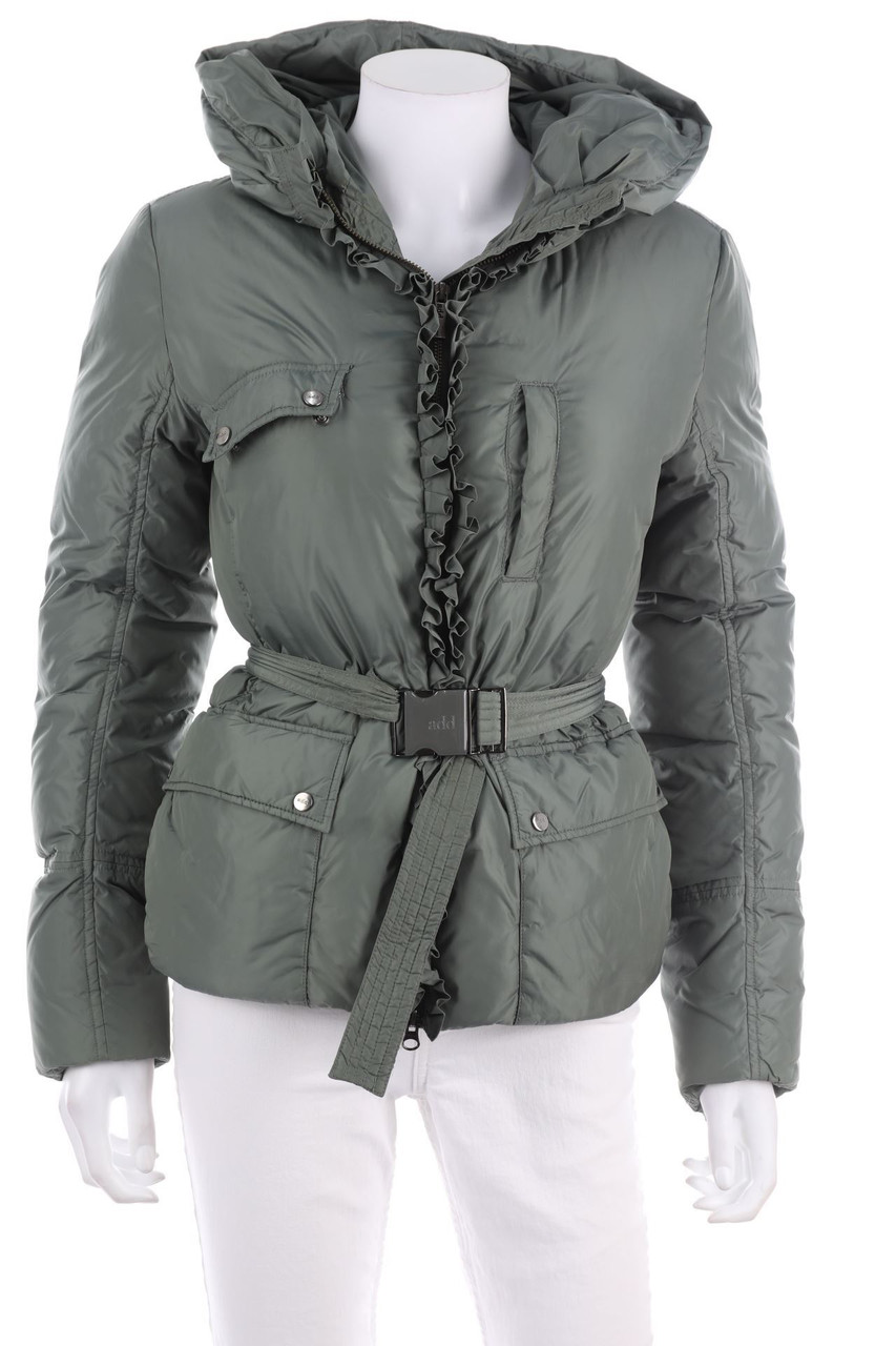 add - wattierte Jacke mit Rüschen - D 34