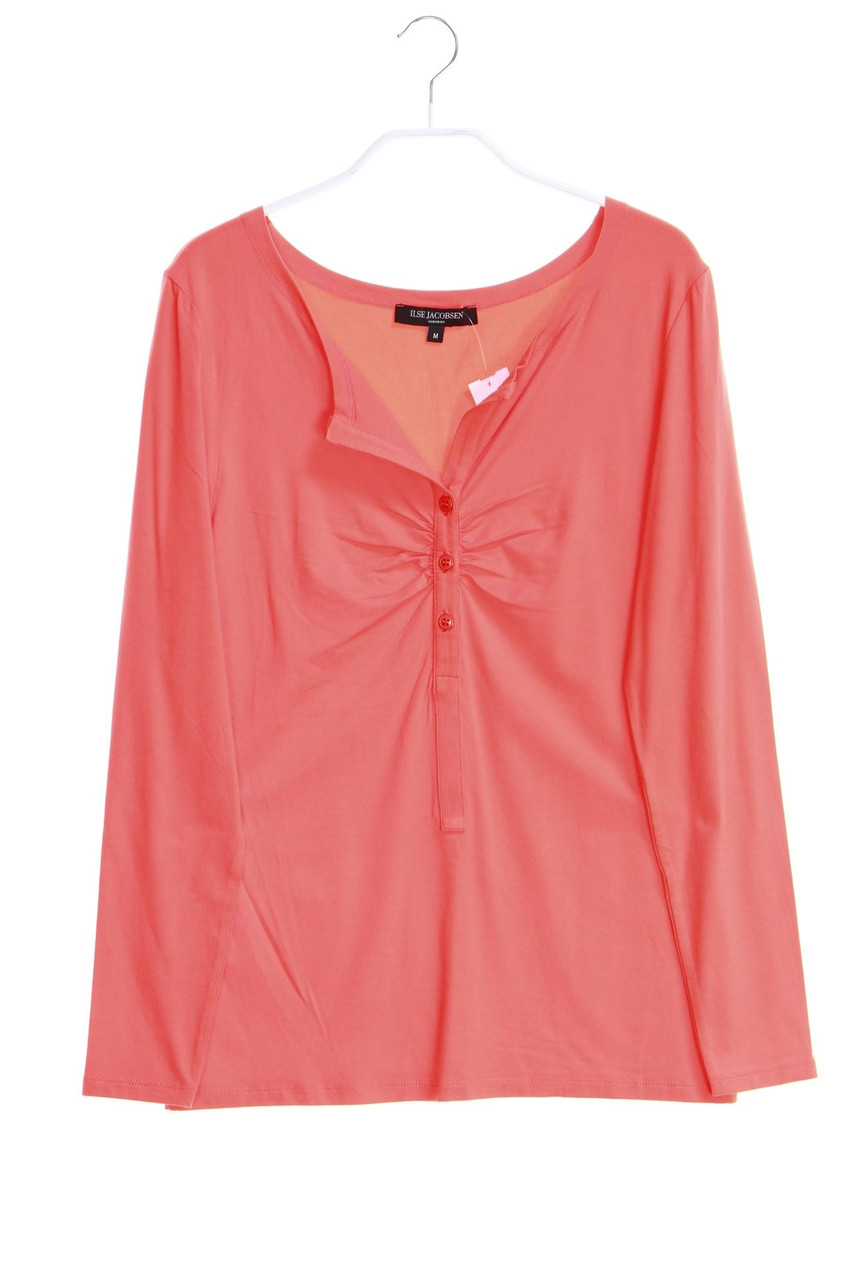 ILSE JACOBSEN - Longsleeve-Shirt aus Viskose-Mix - M