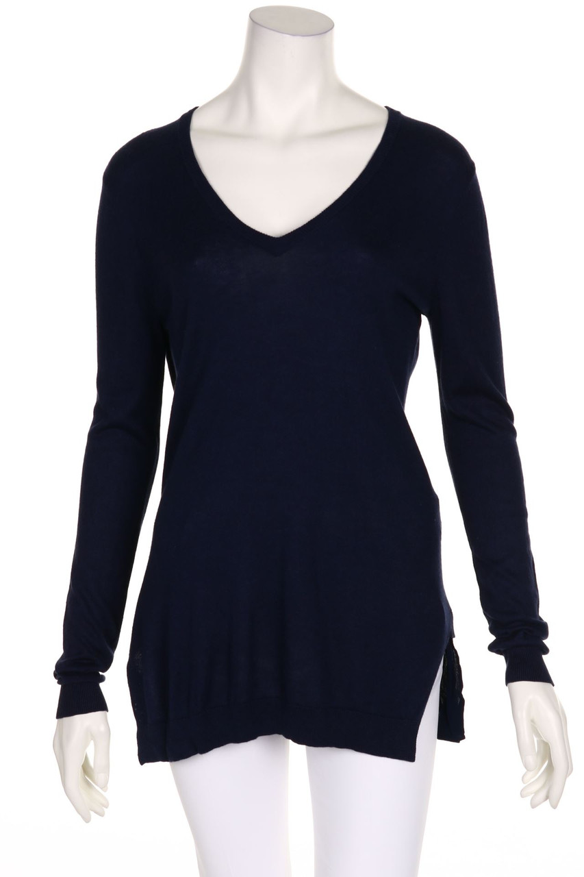 TWINSET SIMONA BARBIERI - Strick-Pullover mit Strass-Logo - M