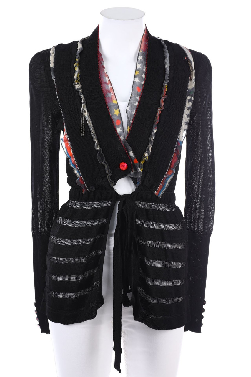 TRICOT CHIC - Cardigan mit Rüschen - D 38