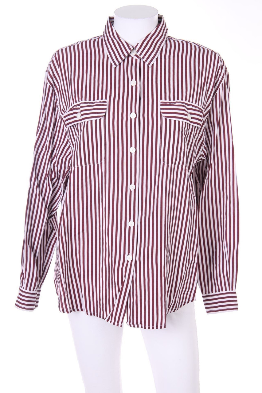 ALICE STUART - Hemd-Bluse mit Streifen - D 40