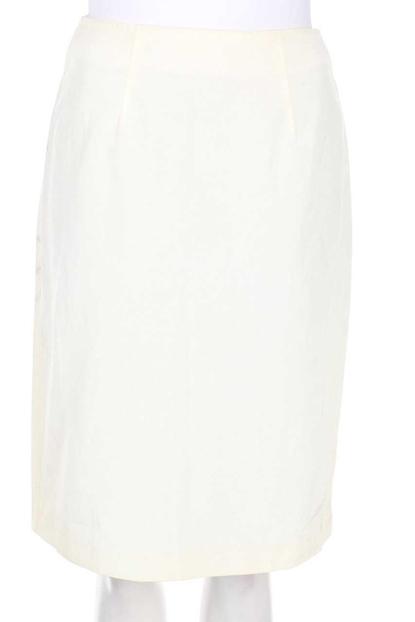 Ohne Label - Bleistift-Rock mit Schlitz - S