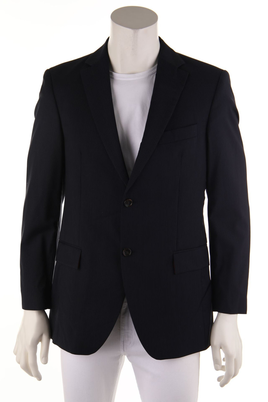 TOMMY HILFIGER TAILORED - Sakko aus reiner Schurwolle mit Nadelstreifen - 48