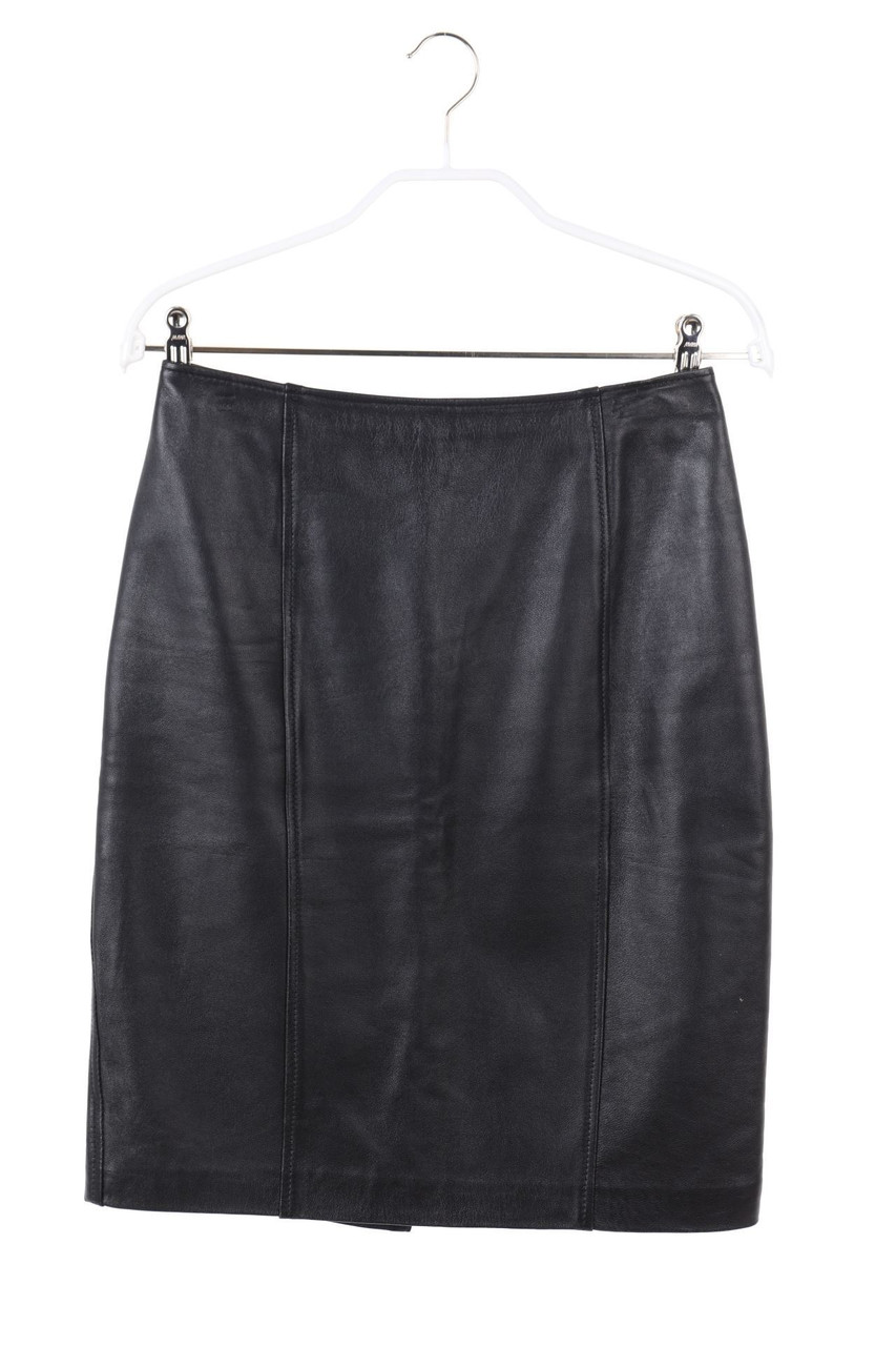 LALTRAMODA - Lederrock mit Schlitz - M