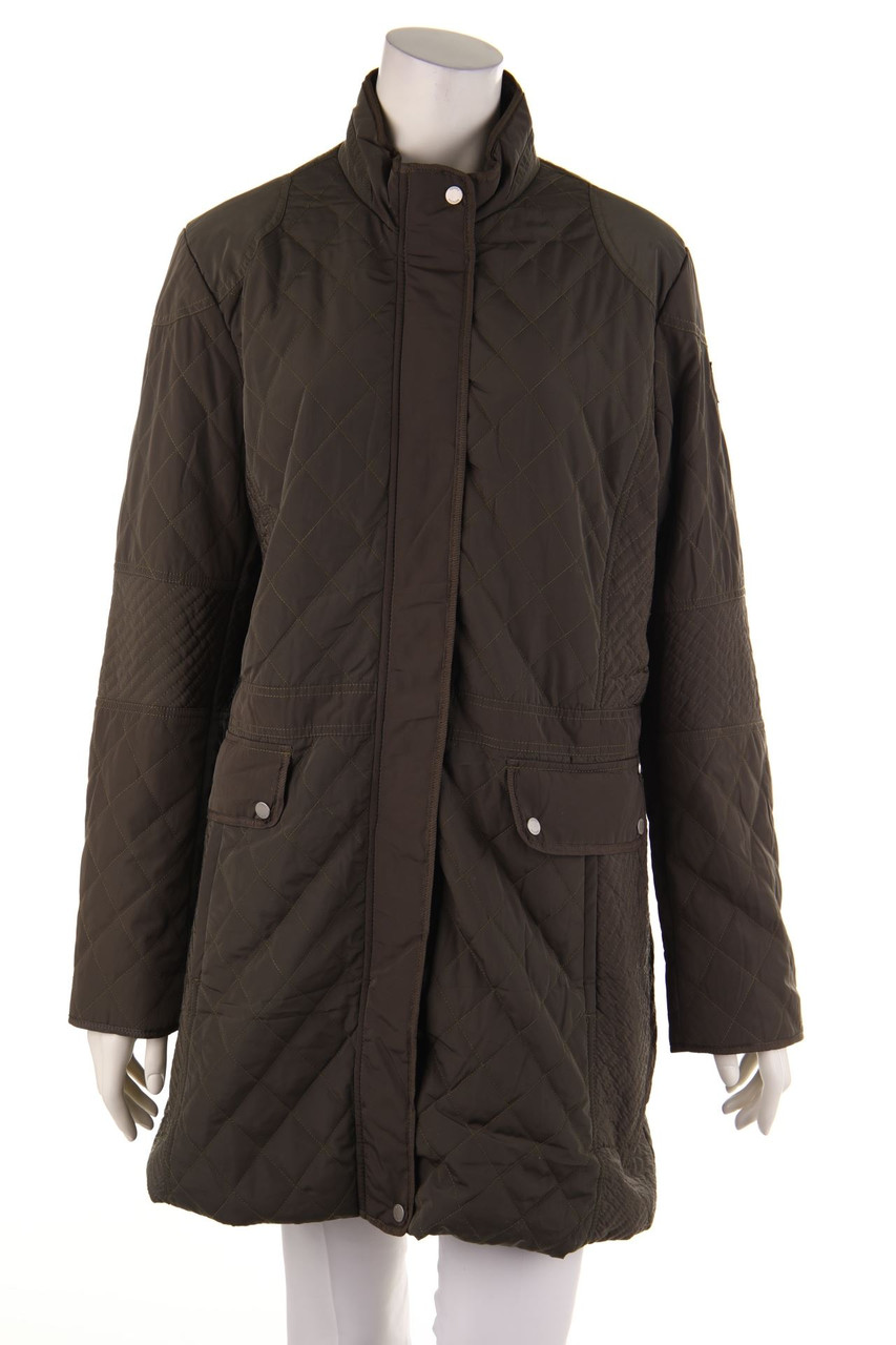 TOMMY HILFIGER - Stepp-Mantel mit Logo-Knöpfen - XXL