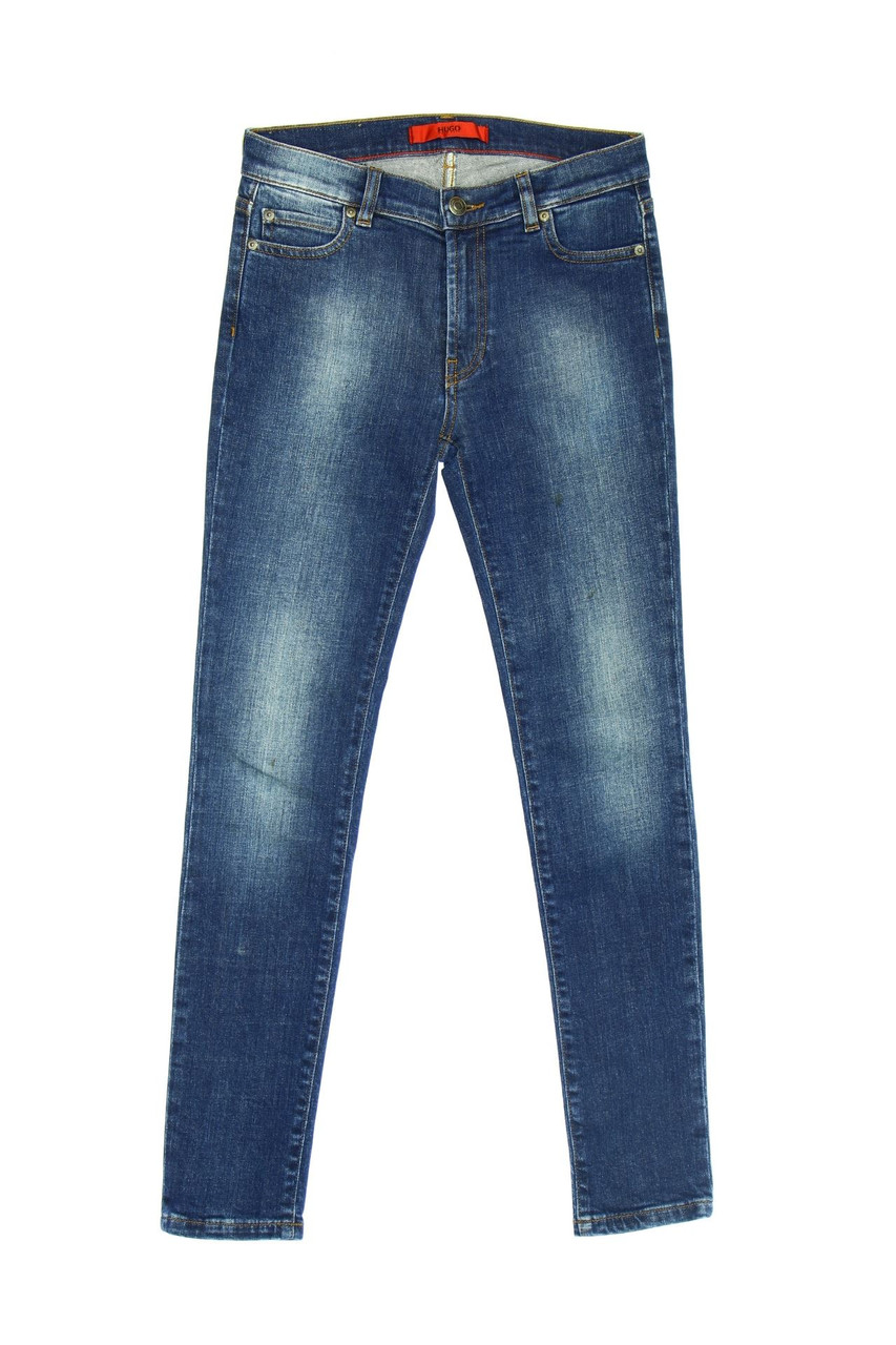 HUGO HUGO BOSS - Skinny-Jeans mit Logo-Applikation - W25